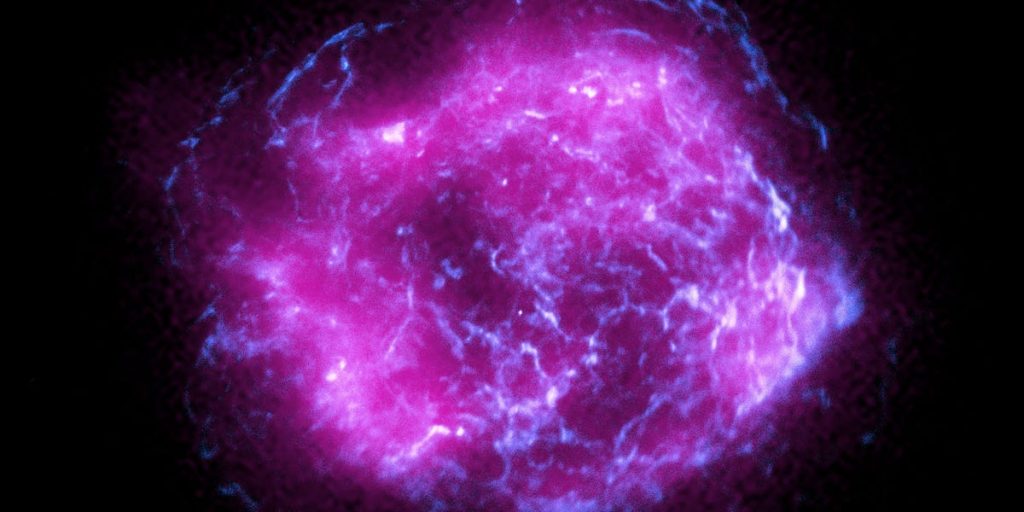 NASA's New X-ray Space Telescope Takes First Image: An exploding star