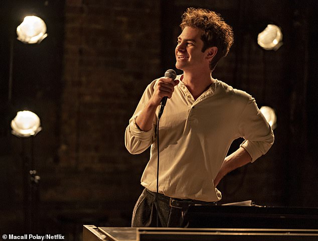 Role: Andrew plays Pulitzer Prize-winning playwright Jonathan Larson in the critically acclaimed biopic directed by Lin-Manuel Miranda, which begins airing November 19 on Netflix
