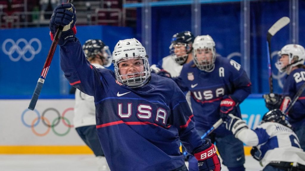 US women's hockey defeats Finland, prepares to face Canada for Olympic gold