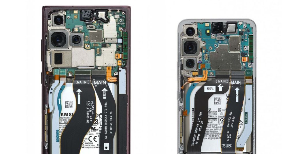 iFixit teardown shows how Samsung packed the S Pen into the S22 Ultra
