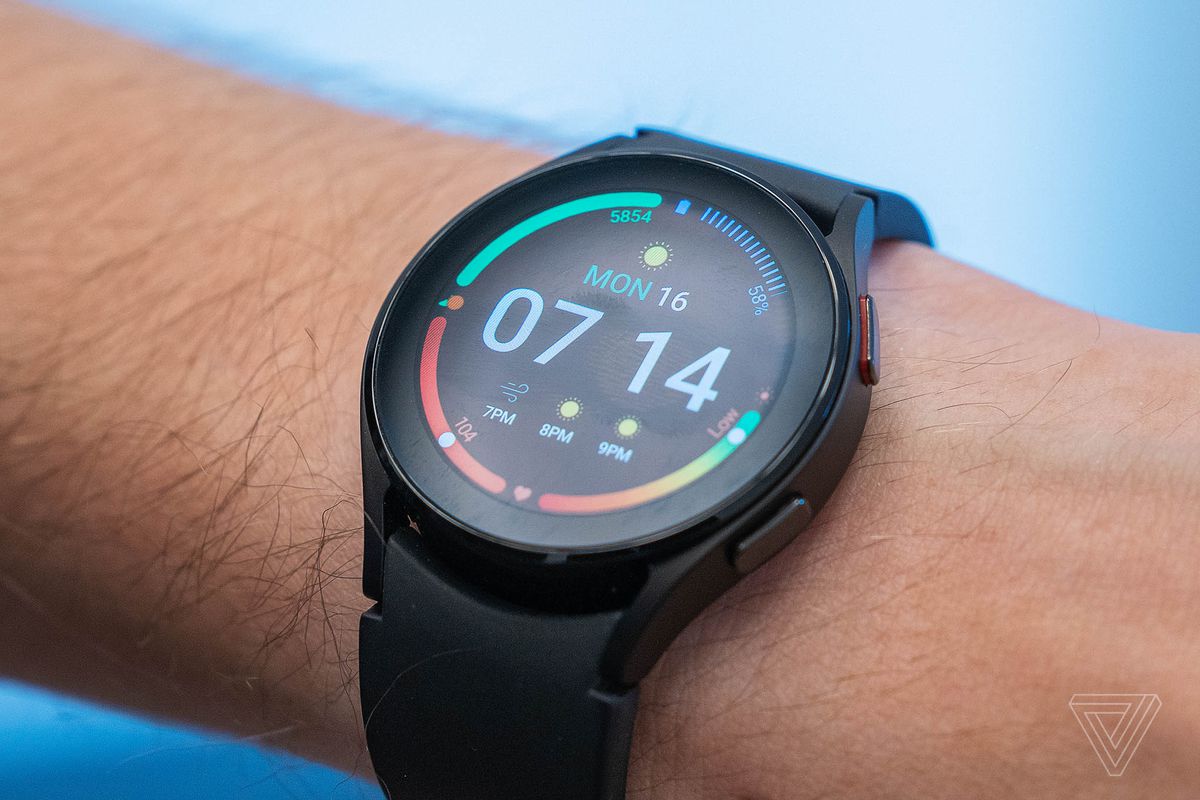 The regular Galaxy Watch 4 has a touch-sensitive bezel, which is tricky.