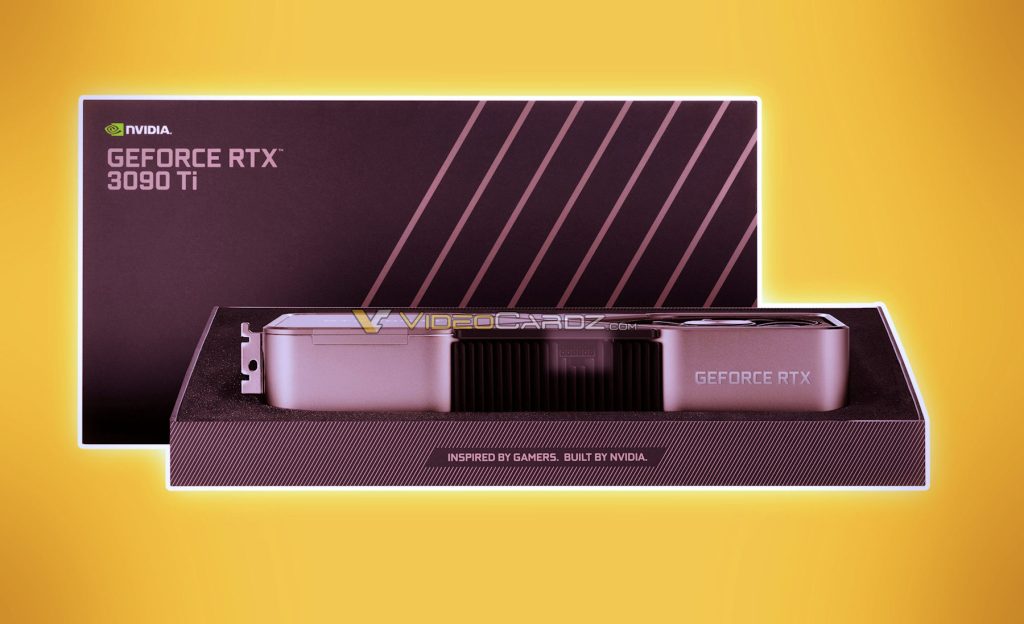 The GeForce RTX 3090 Ti Founders Edition is NVIDIA’s first graphics card with a 16-pin power connector.