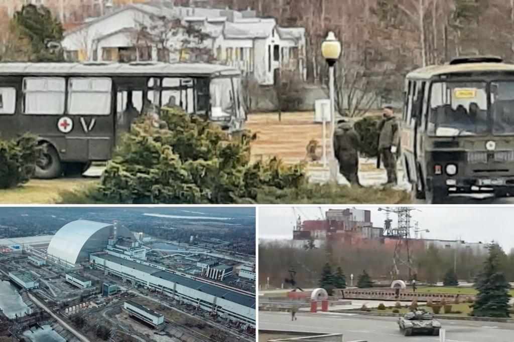 Report: Russian forces withdraw from Chernobyl due to "radiation sickness"