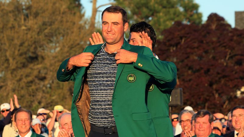 Scotty Scheffler wins the 2022 Masters, the first major of his career, after a dominant performance