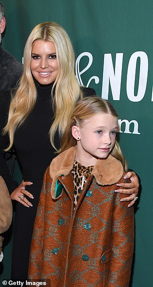 Latest: Jessica Simpson, 41, said her daughter Maxwell, nine, is