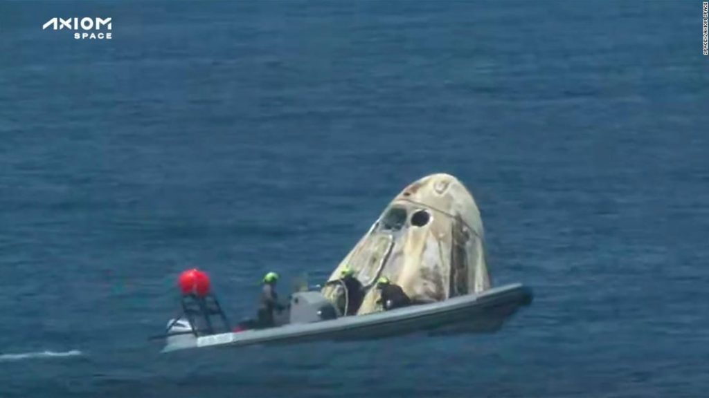 SpaceX astronauts' entire special mission is on its way home after a week of delay