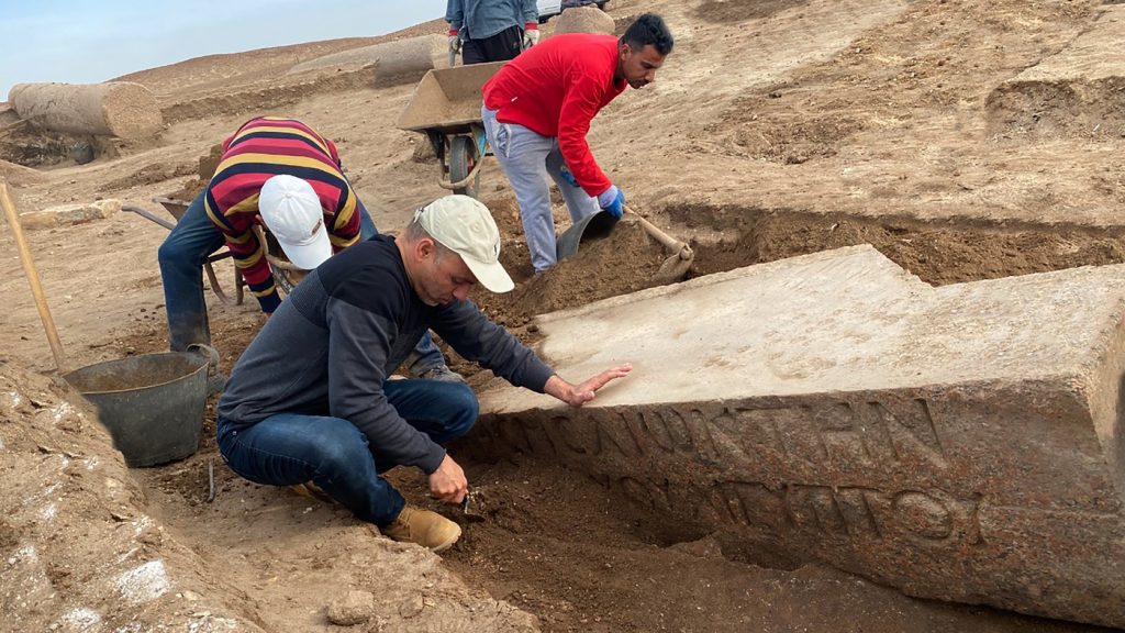 The ruins of an ancient temple to Zeus discovered in Egypt: NPR