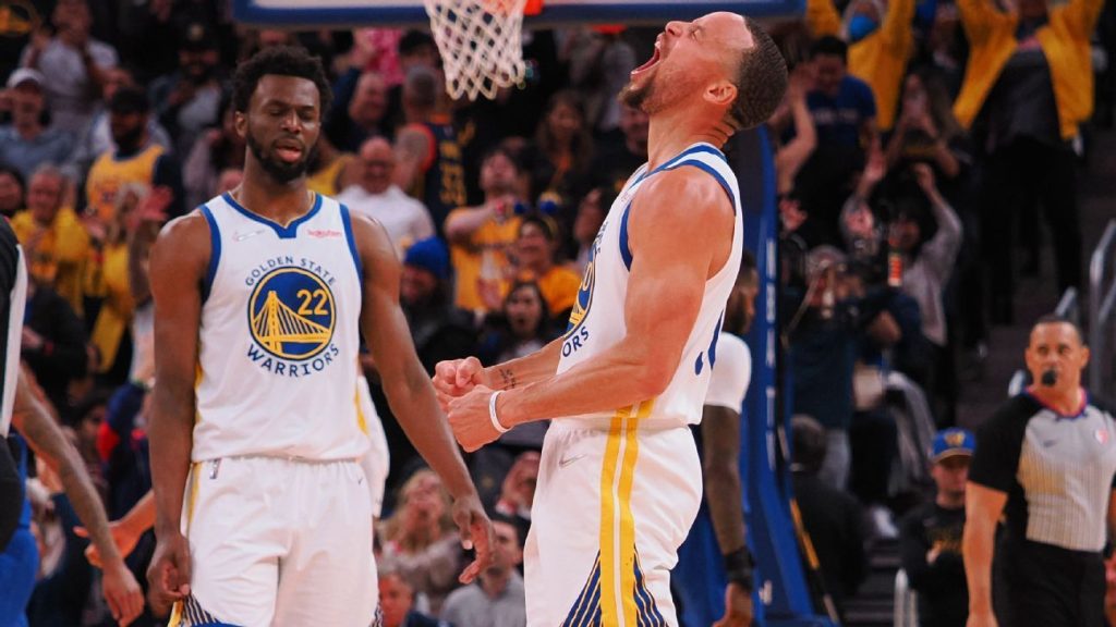 Stephen Curry scored 34 points in 23 minutes as the Golden State Warriors dominated the Denver Nuggets to dominate the series.