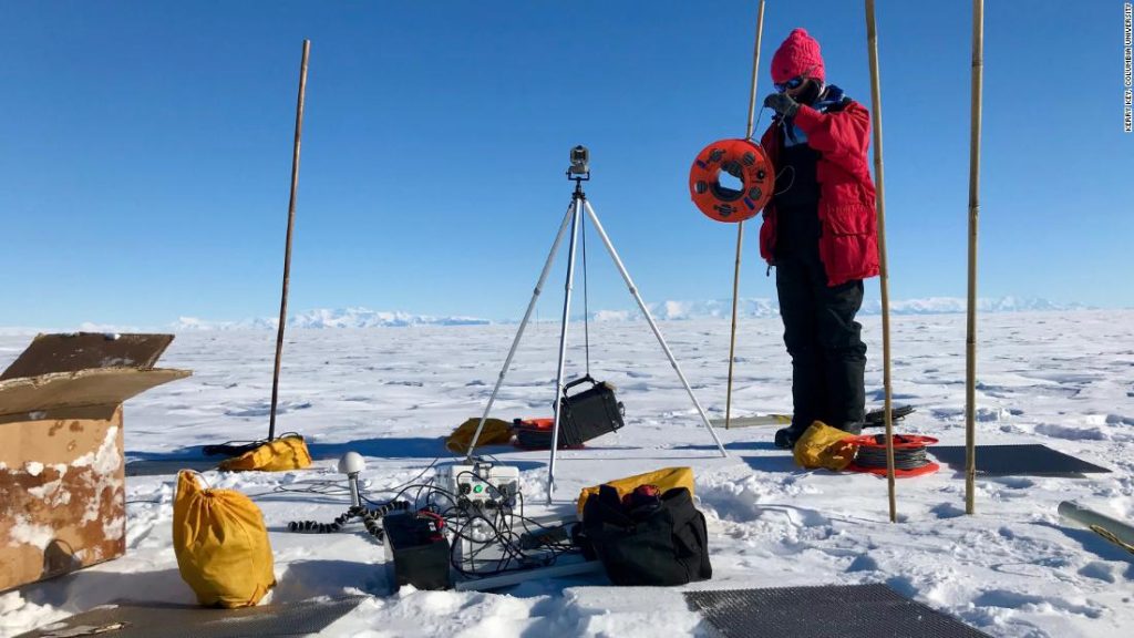 A huge amount of water has been discovered hidden under Antarctica