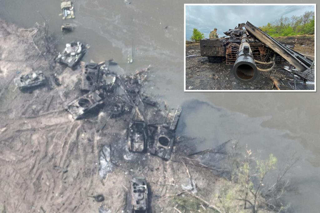 Russian tanks destroyed in ambush, Ukraine hails major victory