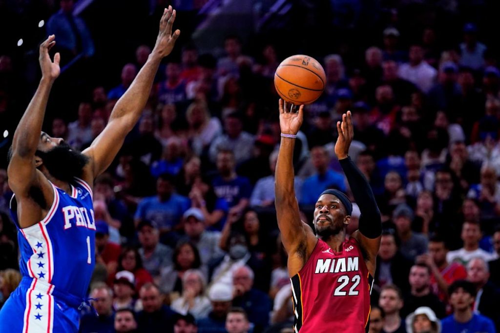 Jimmy Butler, Heat eliminates the Sixers in 6 games