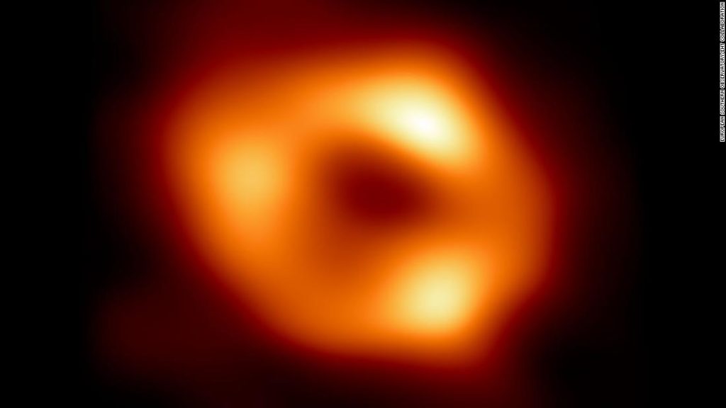 Supermassive black hole: First image of Sagittarius A* revealed at the center of the Milky Way