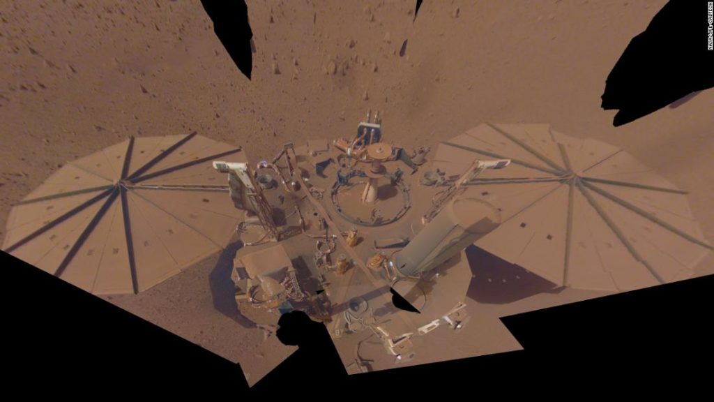 NASA's Mars InSight lander just took the last selfie