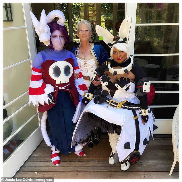 Honor: Curtis, 63, previously revealed she'd run the wedding in a World of Warcraft costume