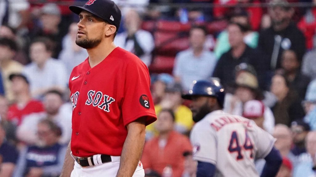 Boston Red Sox player Nathan Evaldi is the third bowler ever to allow five pitchers in one round.