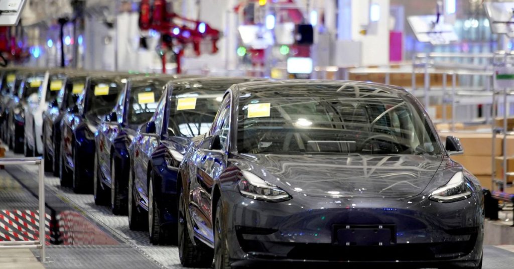 Exclusive: Tesla halts most production at Shanghai plant, April sales plunge