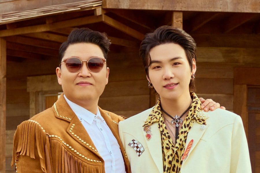 PSY reveals how BTS' Suga contacted him about collaborating for their new song
