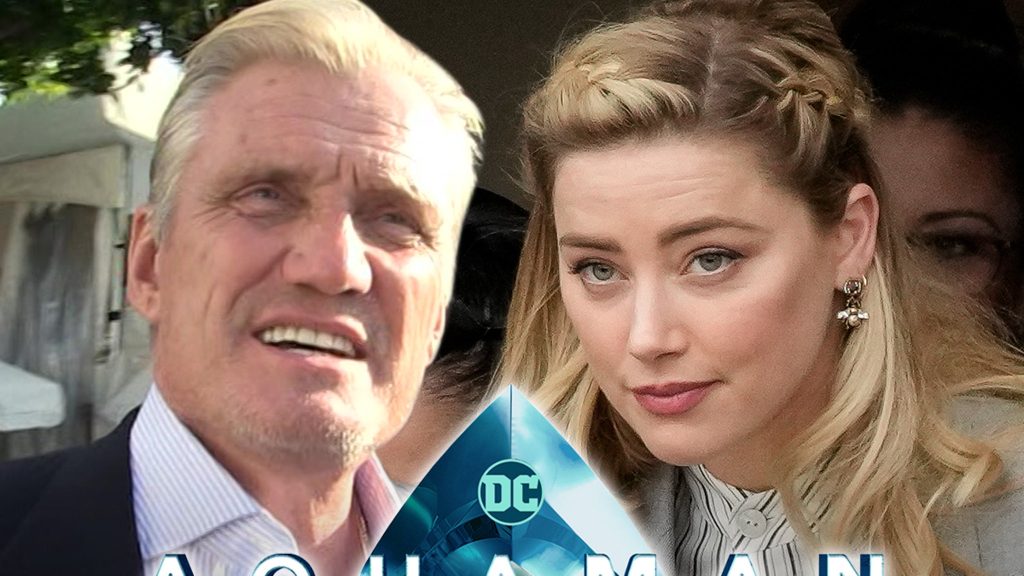 Dolph Lundgren speaks out loud about Amber Heard on set of 'Aquaman 2'