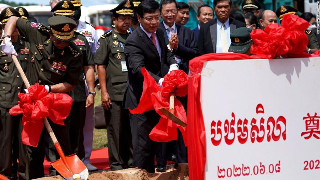 China, Cambodia lay cornerstone of Ream Naval Base to show 'iron-covered' relations
