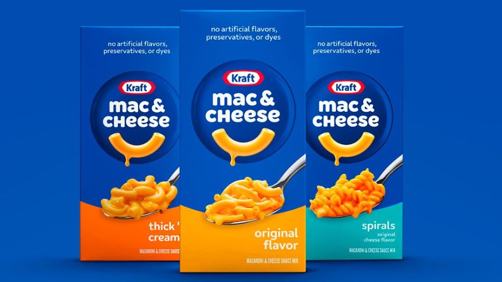 Kraft Macaroni and Cheese changed its name