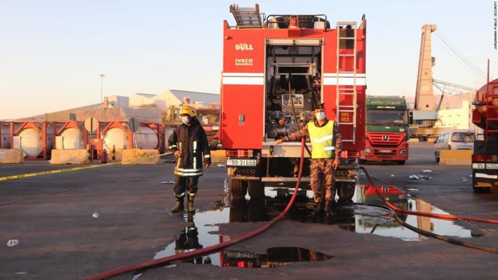 At least 12 people were killed and hundreds injured in a gas leak in Jordan at the port of Aqaba