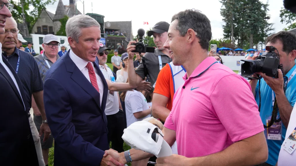 Jay Monahan says LIV Golf players can't 'free ride' from the PGA Tour