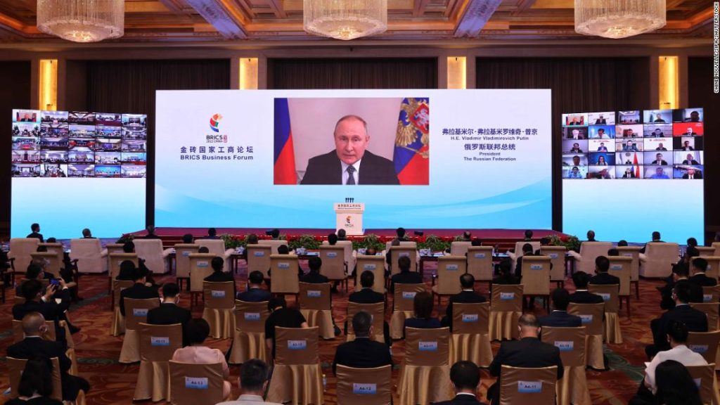 Putin says Russia is redirecting trade to China and India