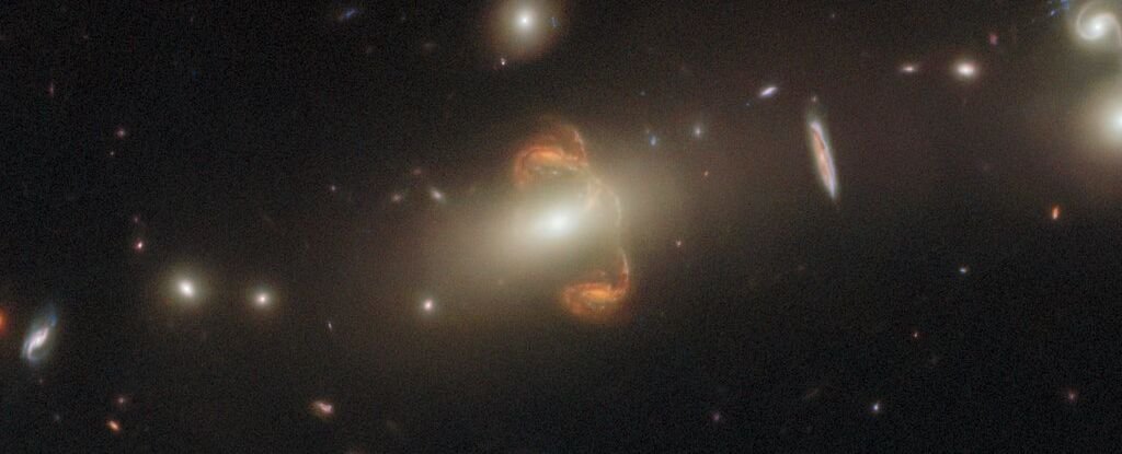 Incredible image from Hubble reveals strange ‘mirror’ of galaxy