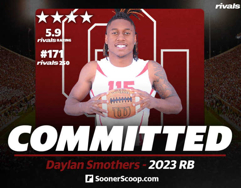 The Oklahoma Sooners Football game got a commitment from back-to-back Rivals250 2023 team Daylan Smothers.