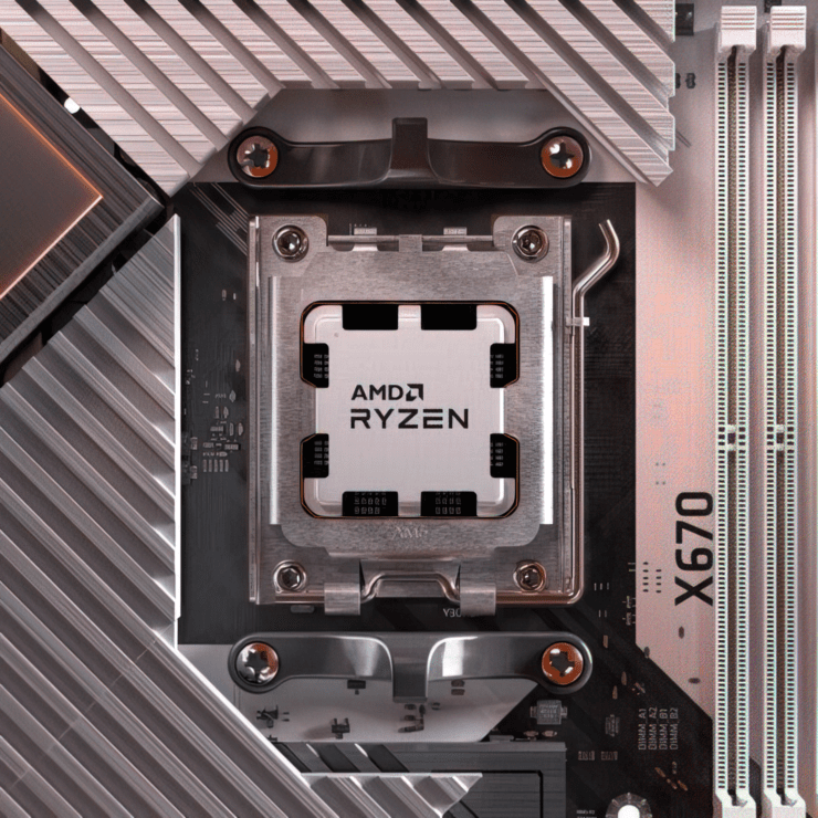AMD Ryzen 5 7600X 6 Core & 4.4 GHz "Zain 4" Desktop CPU spotted running on GIGABYTE X670E AORUS Master motherboard
