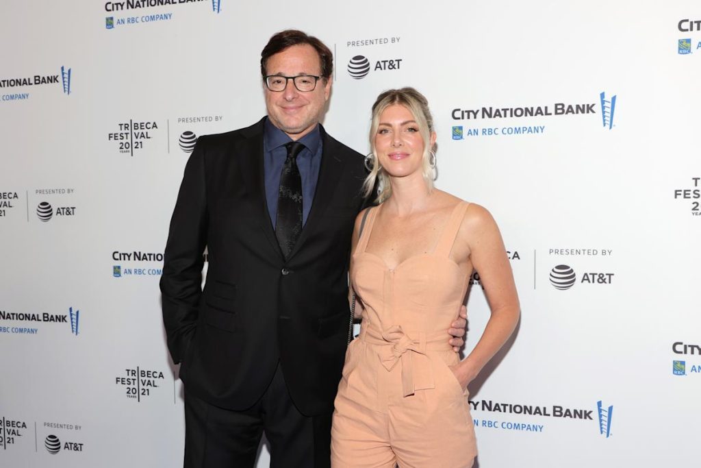 Kelly Rizzo says Bob Saget would be "proud" to be recognized with an Emmy in Memorial Award