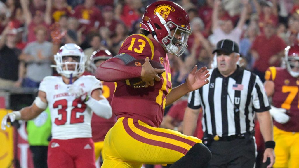 Collegiate Football Results, Schedule, NCAA Top 25 Rankings, Today's Matches: USC collides with Fresno State