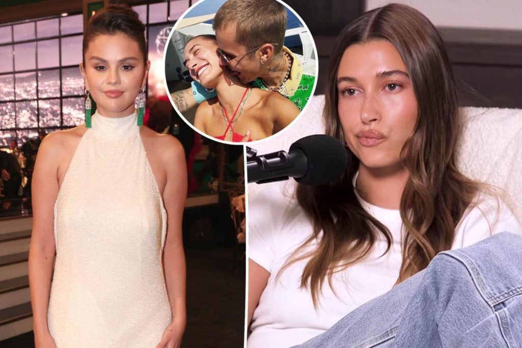 Hailey Bieber claims she 'stole' Justin from Selena Gomez