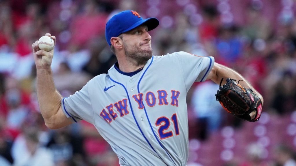 New York Mets' Max Scherzer departs after 5 games due to 'fatigue' on the left side