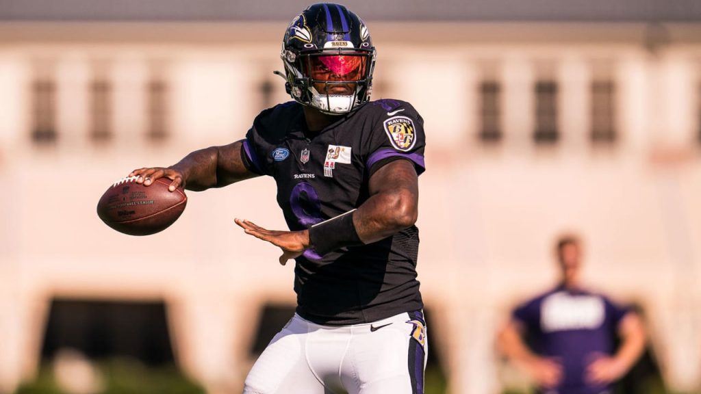 The Ravens have a perfect presence at Thursday's training, and Lamar Jackson is back in full action