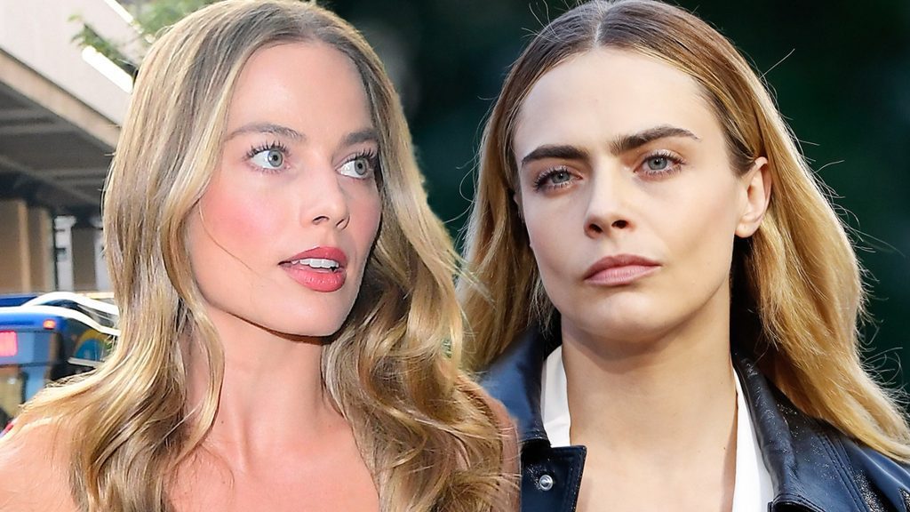 Margot Robbie and Cara Delevingne Bolted by Photog in Argentina, Helping Friends