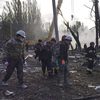 Russians attack Ukrainian town after bridge explosion