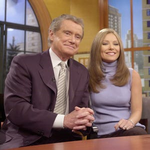 Kelly Ripa said the rumor that she and Regis Philbin were at odds was tantamount to a feud "false narrative."