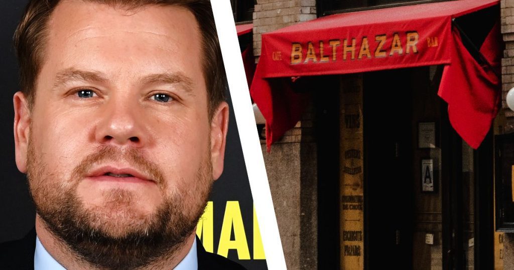 James Corden Not Banned From Balthasar For 'Abusive' Behavior