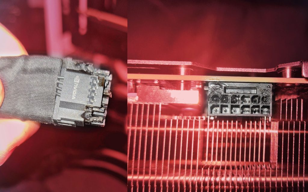 Early users reported NVIDIA RTX 4090 GPUs with 16-pin melting power connectors