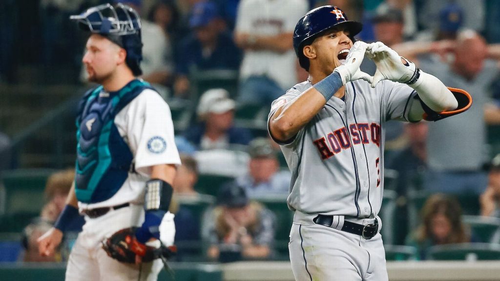 Jeremy Pena hits Homer in the 18th game as Astros sweep Mariners