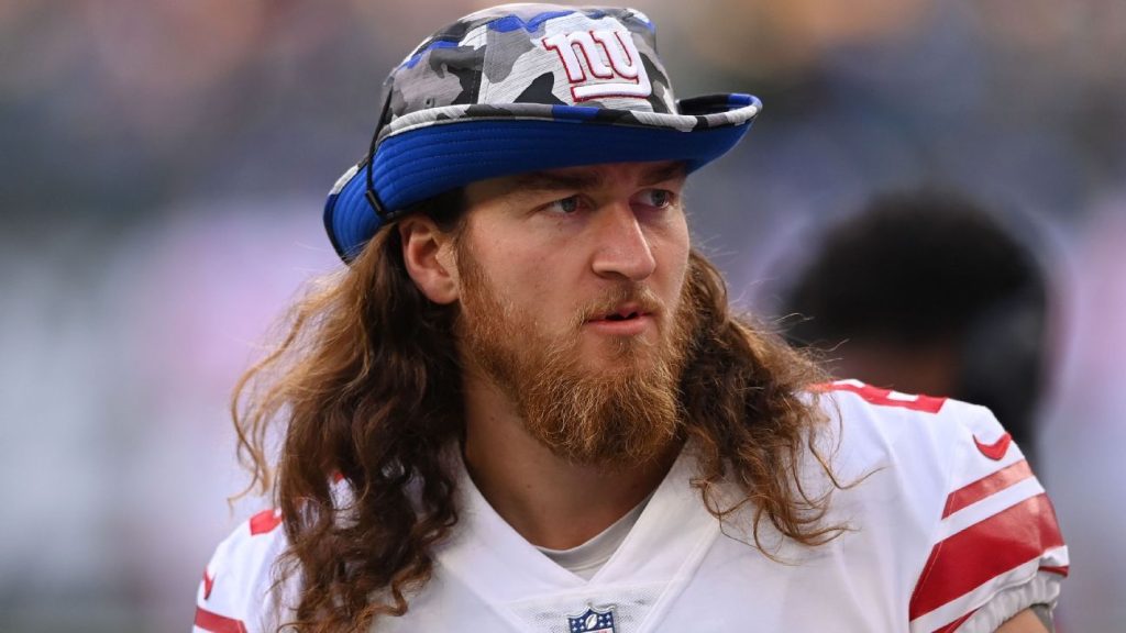 New York Giants P Jamie Gillan is back with the team after passport issuance
