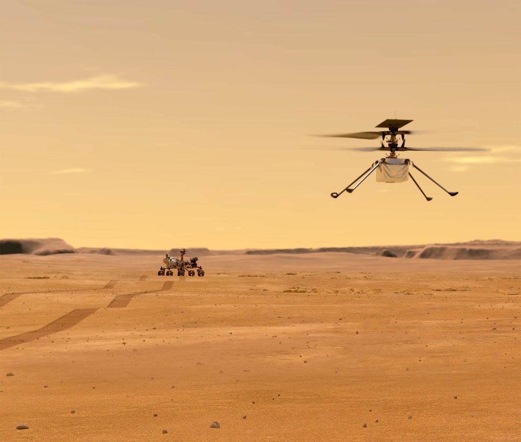 NASA's innovative Mars Helicopter completes its first flight with new navigation software