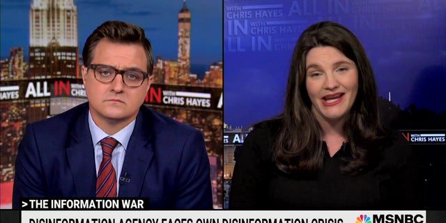 MSNBC's Chris Hayes interview with Ex "Disinformation Governance Council" Executive Director Nina Jankovic.