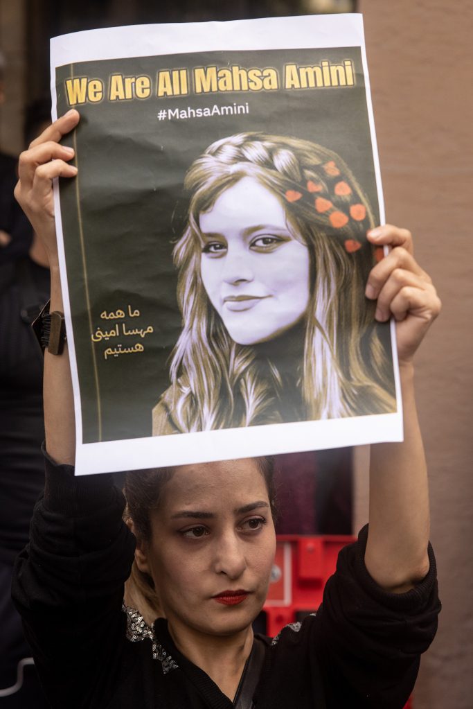 Protests have broken out across Iran since Amini's 22-year-old lawyer was arrested for failing to wear a headscarf properly and died in police custody in September.