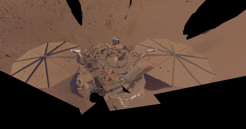 Perhaps the pioneering Mars probe has just sent home one last haunting photo