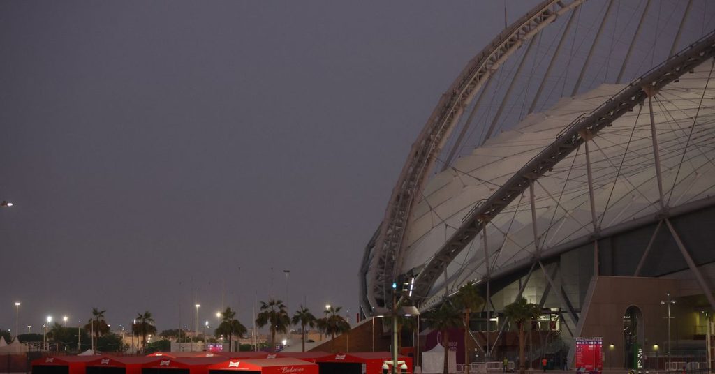 The sale of alcoholic beverages is not permitted at Qatar World Cup stadium sites