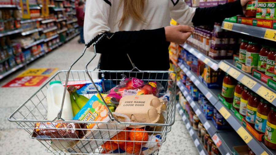 Live news: UK grocery price inflation eased for the first time in 21 months