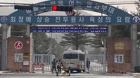 The military base in Yeoncheon, South Korea, on December 13, 2022.