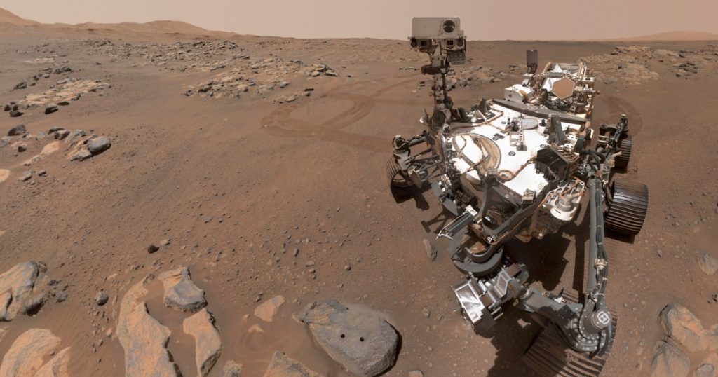 The Mars rover captures the first sound of a dust devil on the Red Planet